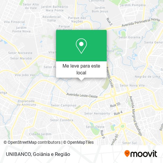 UNIBANCO mapa