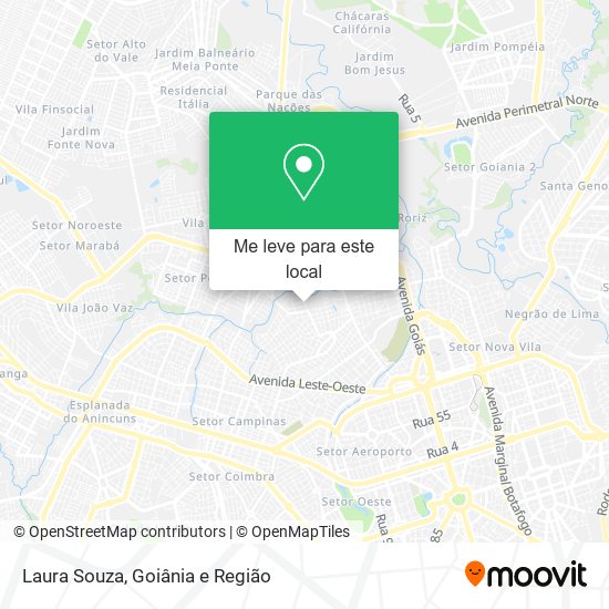 Laura Souza mapa