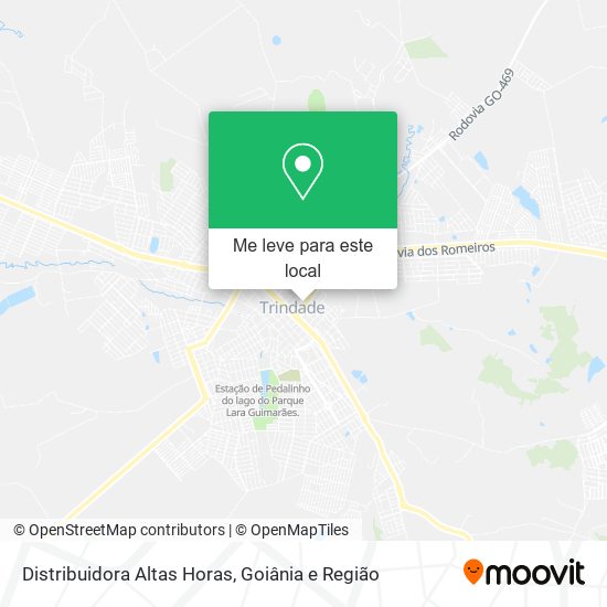 Distribuidora Altas Horas mapa