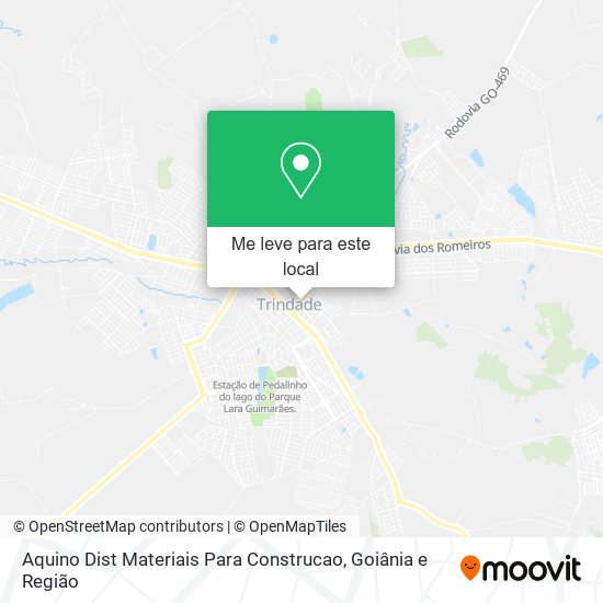 Aquino Dist Materiais Para Construcao mapa