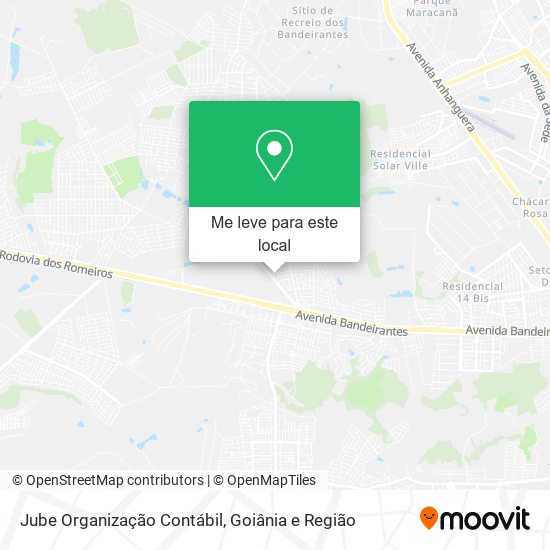 Jube Organização Contábil mapa