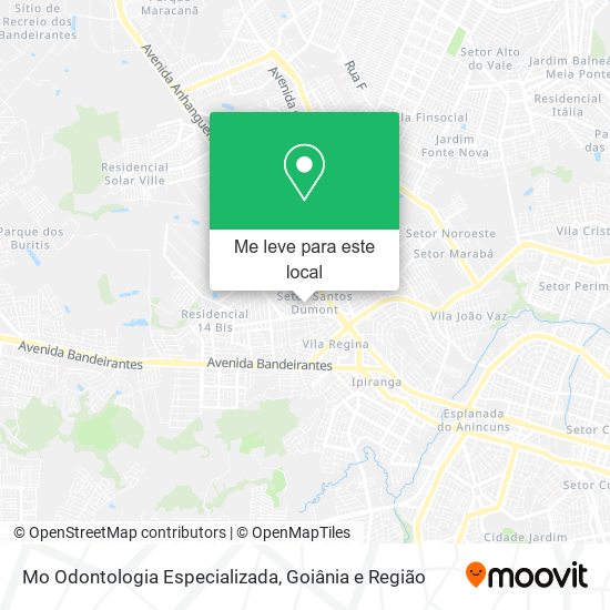 Mo Odontologia Especializada mapa