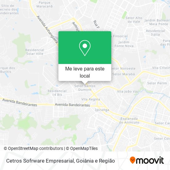 Cetros Sofrware Empresarial mapa