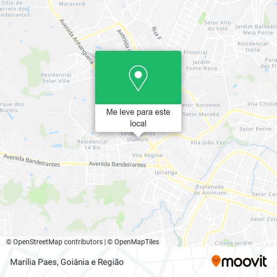 Marilia Paes mapa