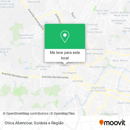 Otica Abencoar mapa