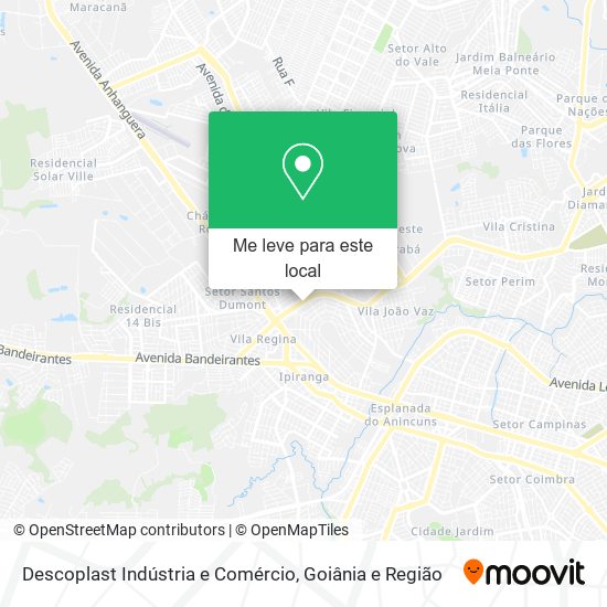 Descoplast Indústria e Comércio mapa