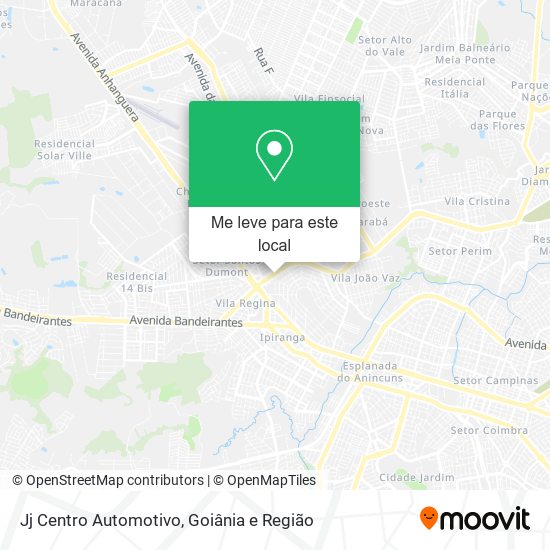 Jj Centro Automotivo mapa
