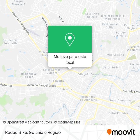 Rodão Bike mapa