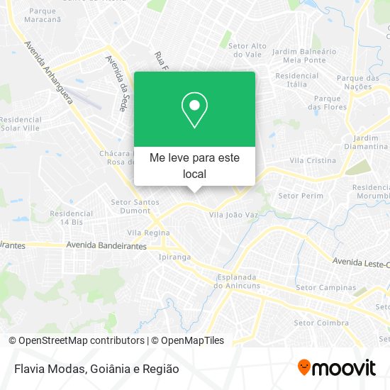 Flavia Modas mapa