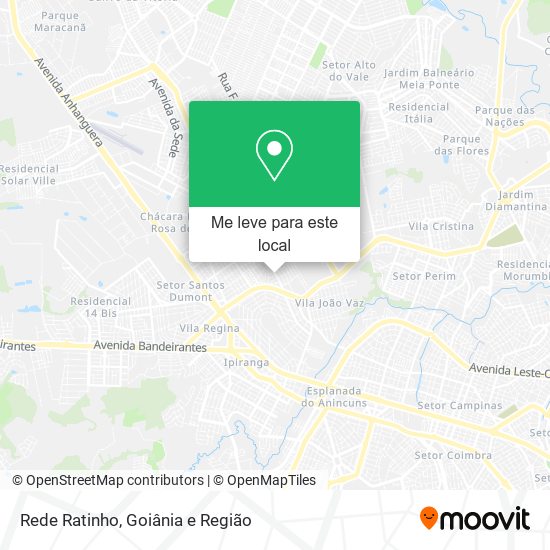 Rede Ratinho mapa