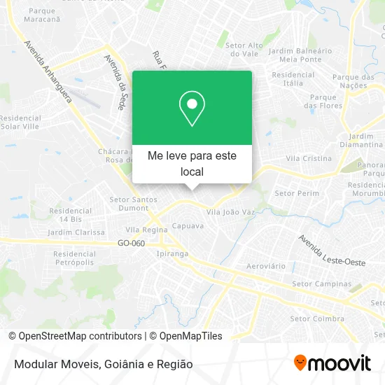 Modular Moveis mapa