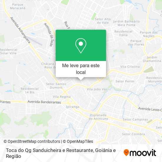 Toca do Qg Sanduicheira e Restaurante mapa