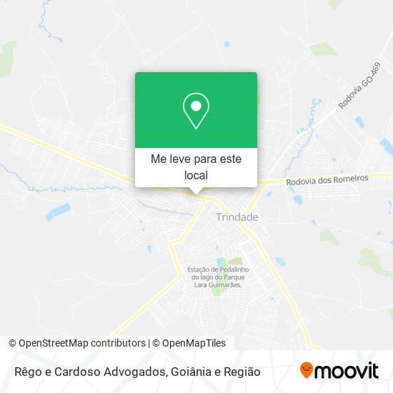 Rêgo e Cardoso Advogados mapa