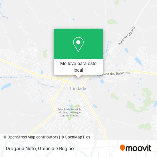 Drogaria Neto mapa