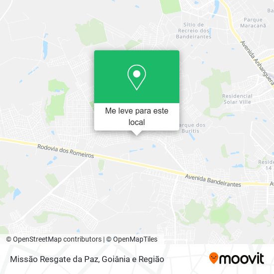 Missão Resgate da Paz mapa