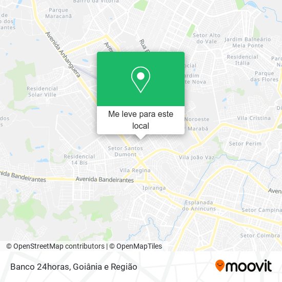 Banco 24horas mapa