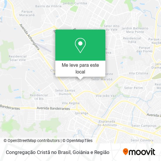 Congregação Cristã no Brasil mapa