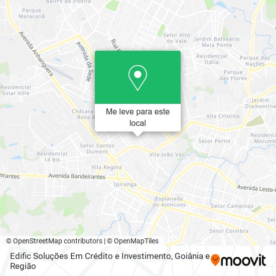 Edific Soluções Em Crédito e Investimento mapa