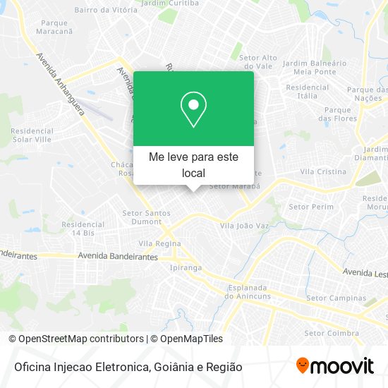 Oficina Injecao Eletronica mapa
