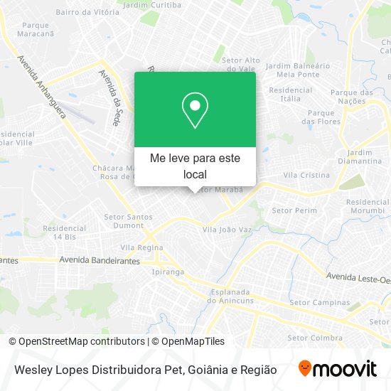 Wesley Lopes Distribuidora Pet mapa