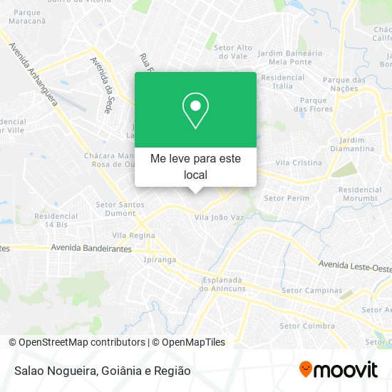 Salao Nogueira mapa