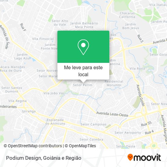 Podium Design mapa