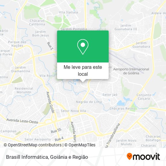 Brasill Informática mapa