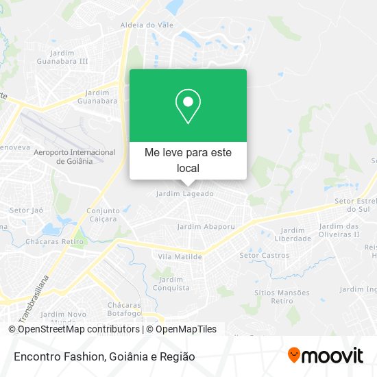 Encontro Fashion mapa