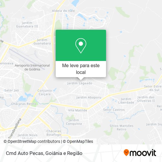 Cmd Auto Pecas mapa