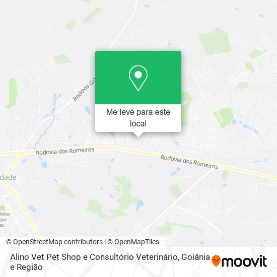 Alino Vet Pet Shop e Consultório Veterinário mapa