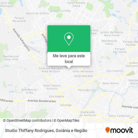 Studio Thiffany Rodrigues mapa