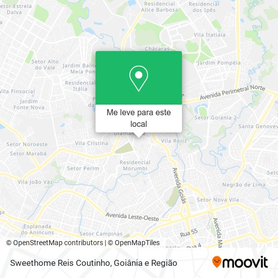 Sweethome Reis Coutinho mapa