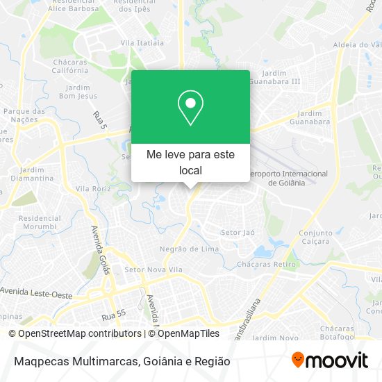 Maqpecas Multimarcas mapa
