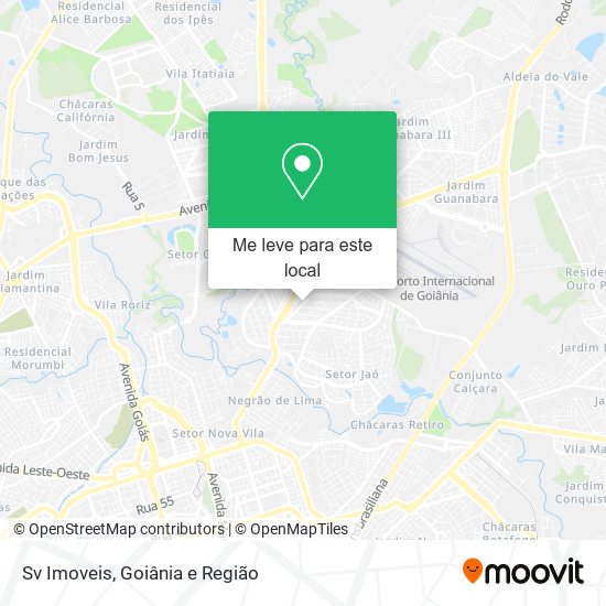 Sv Imoveis mapa