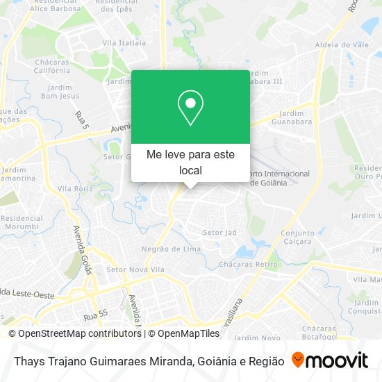 Thays Trajano Guimaraes Miranda mapa