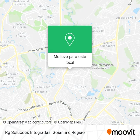 Rg Solucoes Integradas mapa