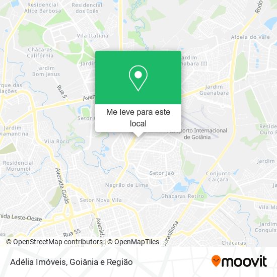 Adélia Imóveis mapa