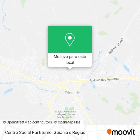 Centro Social Pai Eterno mapa