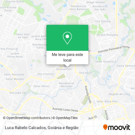 Luca Rabelo Calcados mapa