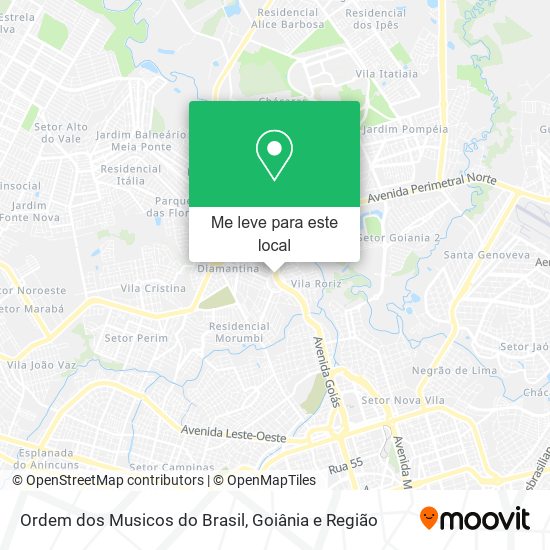 Ordem dos Musicos do Brasil mapa