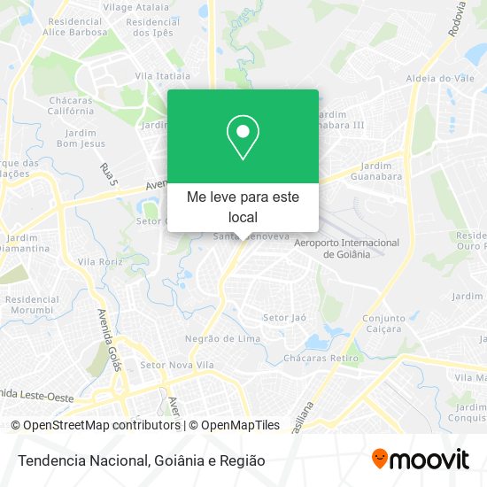 Tendencia Nacional mapa