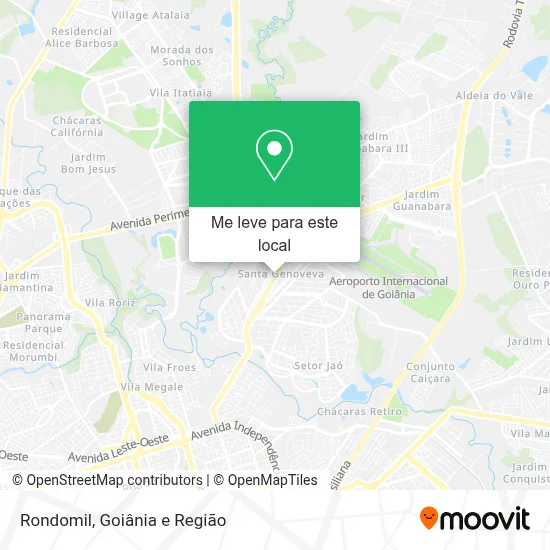 Rondomil mapa