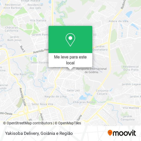Yakisoba Delivery mapa
