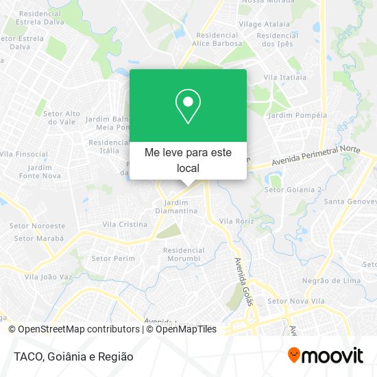 TACO mapa