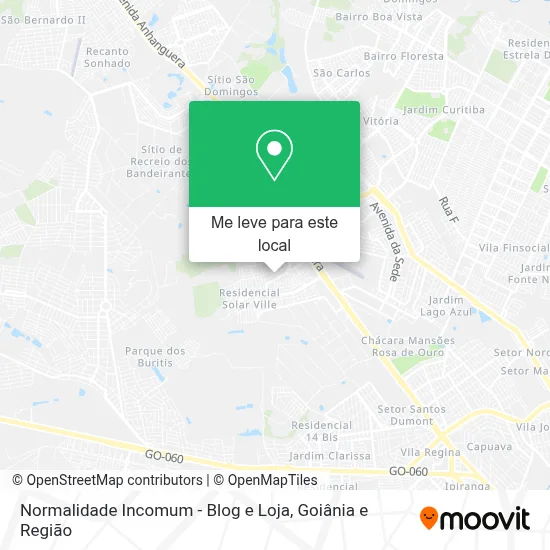 Normalidade Incomum - Blog e Loja mapa