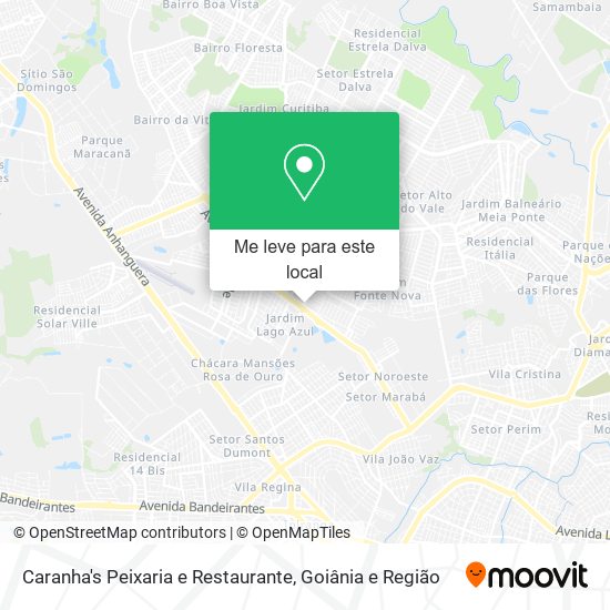 Caranha's Peixaria e Restaurante mapa