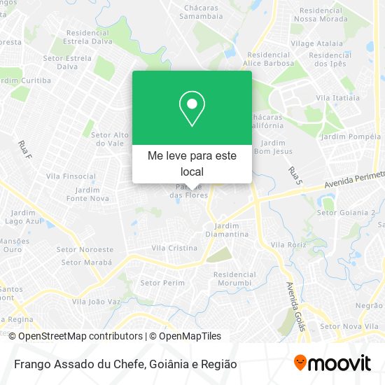 Frango Assado du Chefe mapa