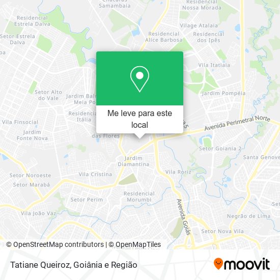 Tatiane Queiroz mapa