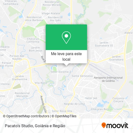 Pacato's Studio mapa
