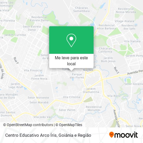 Centro Educativo Arco Íris mapa
